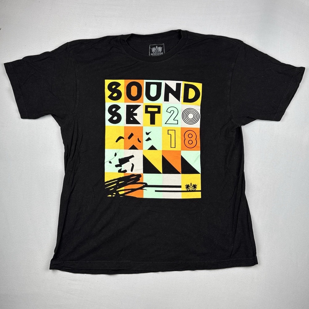 Soundset 2018 Rhymesayers Hip Hop Festival Rap T Shirt Wu Tang Logic XL